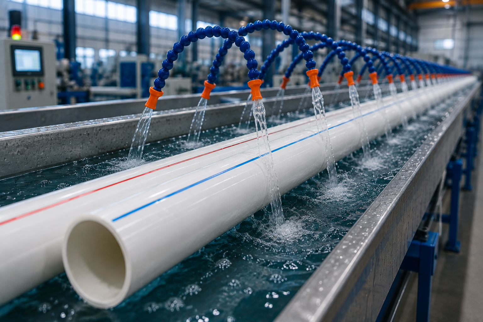 Cooling Process - PVC manufacturing process