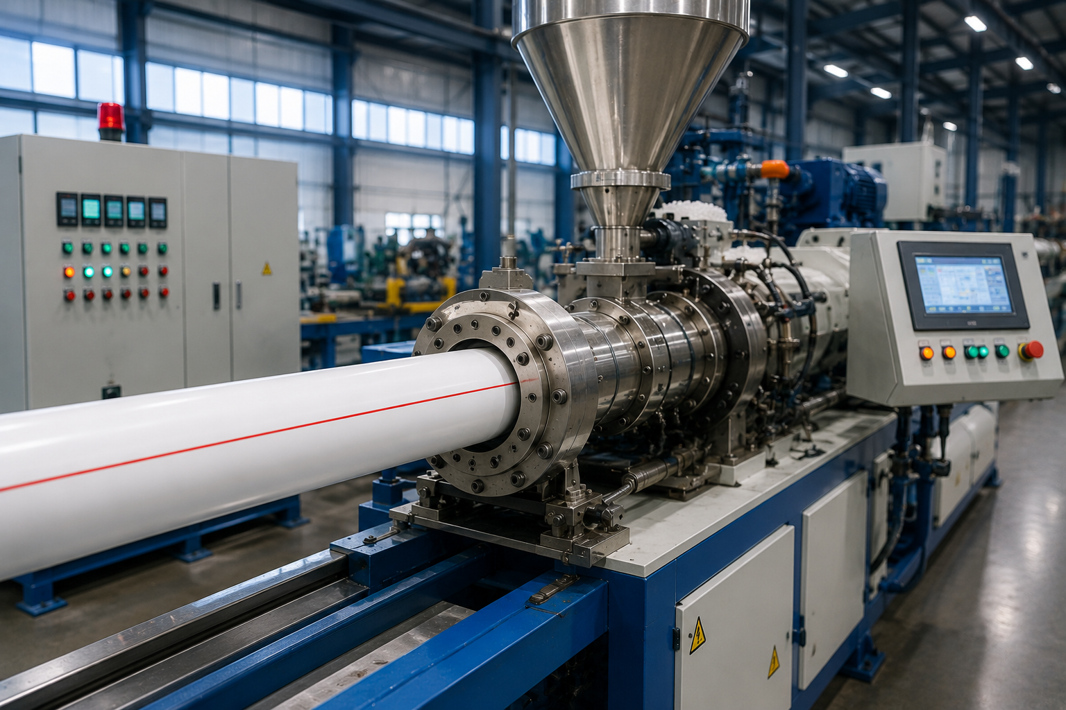 Extrusion Machine - PVC manufacturing process